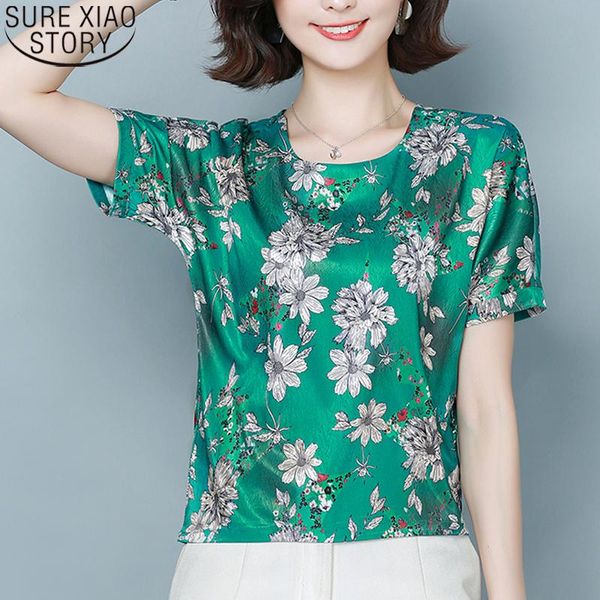 silk shirts women short sleeve vintage floral print blouse loose 2021 round collar plus size womens and blouses 9066 50 women's &, White
silk shirts women short sleeve vintage floral print blouse loose 2021 round collar plus size womens and blouses 9066 50 women's &, White