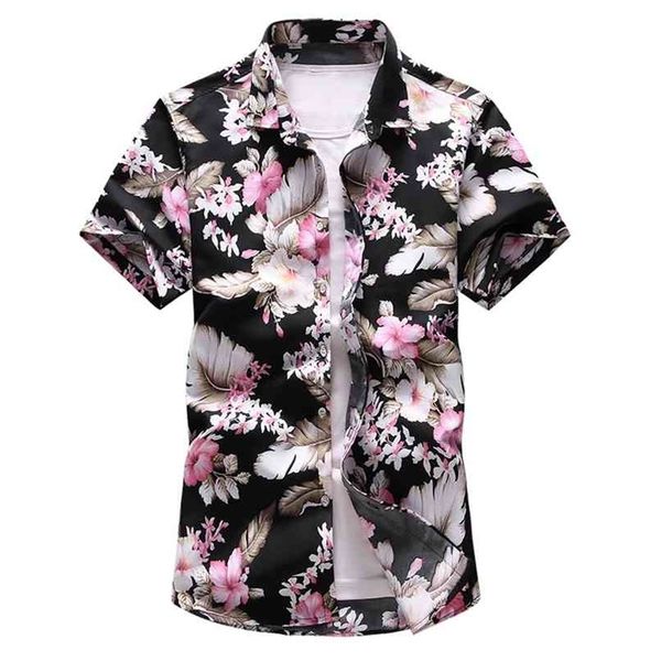 plus size 7xl summer floral printed men hawaiian vacation party slim black shirts hip hop male short sleeve casual shirt 210809, White;black
plus size 7xl summer floral printed men hawaiian vacation party slim black shirts hip hop male short sleeve casual shirt 210809, White;black