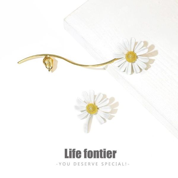 lifefontier korean style cute daisy flower stud earrings for women summer enamel floral tassel jewelry femme brincos, Golden;silver
lifefontier korean style cute daisy flower stud earrings for women summer enamel floral tassel jewelry femme brincos, Golden;silver