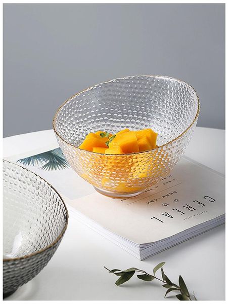 nordic creative half moon salad bowl household heat-resistant glass personality light luxury fruit snack big bowls
nordic creative half moon salad bowl household heat-resistant glass personality light luxury fruit snack big bowls