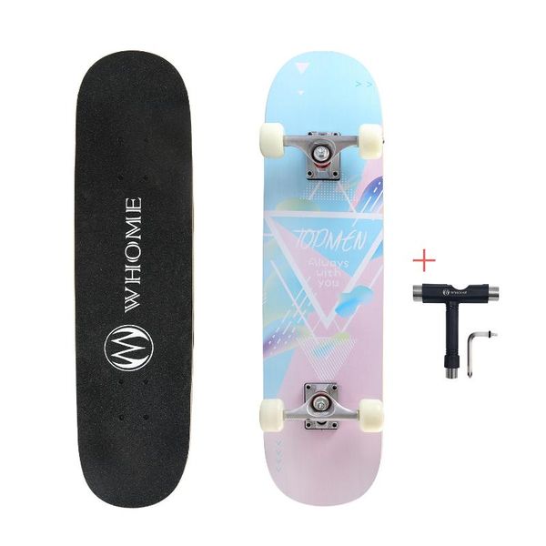 pro skateboard complete for youth kid and beginner - 31" double kick concave street includes t-tool skateboarding
pro skateboard complete for youth kid and beginner - 31" double kick concave street includes t-tool skateboarding