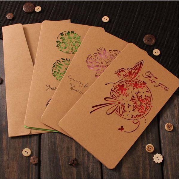 gift wrap 1pack vintage cowhide hollowed out invitation card include letter paper envelope greeting 10 selections
gift wrap 1pack vintage cowhide hollowed out invitation card include letter paper envelope greeting 10 selections