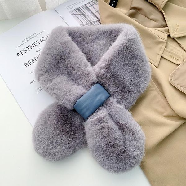 scarves fashion soft women faux fur collar scarf plush silk warm winter shawl wrap elegant girls ladies d197, Blue;gray
scarves fashion soft women faux fur collar scarf plush silk warm winter shawl wrap elegant girls ladies d197, Blue;gray