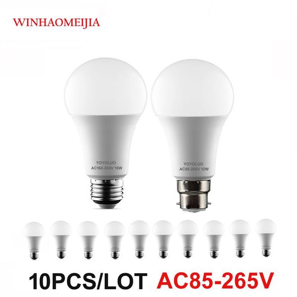 bulbs 10pcs/lot e27 e14 led bulb lamps 3w 6w 9w 12w 15w 18w 20w lampada light ac 220v-240v bombilla spotlight cold/warm white
bulbs 10pcs/lot e27 e14 led bulb lamps 3w 6w 9w 12w 15w 18w 20w lampada light ac 220v-240v bombilla spotlight cold/warm white