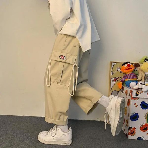 men's pants loose straight casual summer japanese wide-leg overalls large size student hip-hop 5xl, Black
men's pants loose straight casual summer japanese wide-leg overalls large size student hip-hop 5xl, Black