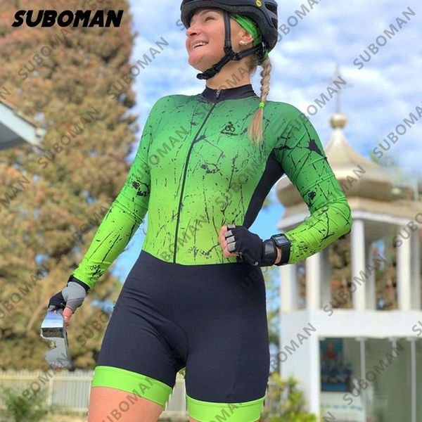 racing sets 2021 suboman team triathlon set women's cycling jersey one piece jumpsuit long sleeve macaquinho ciclismo feminino 19d gel p, Black;blue
racing sets 2021 suboman team triathlon set women's cycling jersey one piece jumpsuit long sleeve macaquinho ciclismo feminino 19d gel p, Black;blue