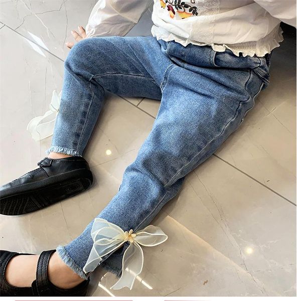 spring autumn girls fashion jeans pant with butterfly baby kids children denim trousers, Blue
spring autumn girls fashion jeans pant with butterfly baby kids children denim trousers, Blue