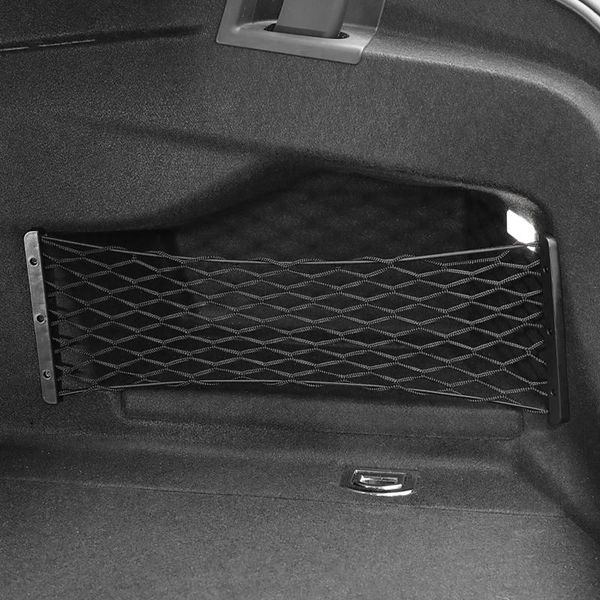 universal car back rear mesh trunk seat elastic string net self-tapping screws storage pocket cage auto organizer bag
universal car back rear mesh trunk seat elastic string net self-tapping screws storage pocket cage auto organizer bag