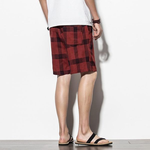 men's shorts wholesale plus size 5xl short pants men plaid printed summer casual bermuda, White;black
men's shorts wholesale plus size 5xl short pants men plaid printed summer casual bermuda, White;black