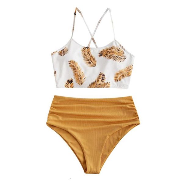women's swimwear bikini beachwear bikinis set women lace up biquini swimsuit female bathing suit push leaf printed, White;black
women's swimwear bikini beachwear bikinis set women lace up biquini swimsuit female bathing suit push leaf printed, White;black