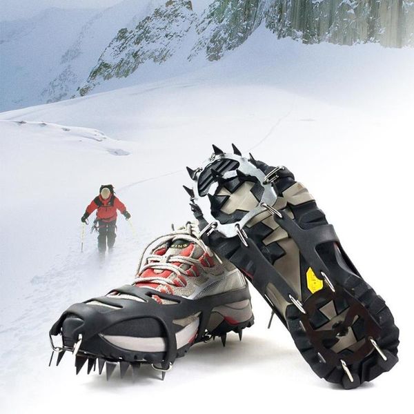 cords, slings and webbing 1 pair 18 teeth anti-slip ice snow grip shoe boot traction cleat spikes crampon
cords, slings and webbing 1 pair 18 teeth anti-slip ice snow grip shoe boot traction cleat spikes crampon