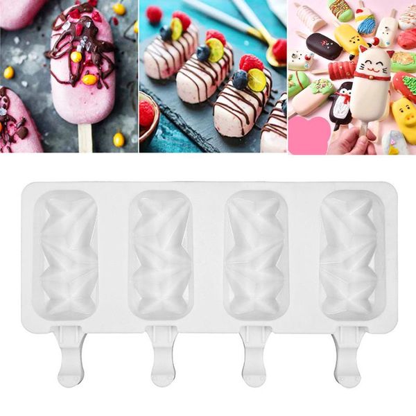 baking moulds silicone ice cream molds 4 cell cube tray food safe popsicle maker diy homemade er lolly mould home tools
baking moulds silicone ice cream molds 4 cell cube tray food safe popsicle maker diy homemade er lolly mould home tools