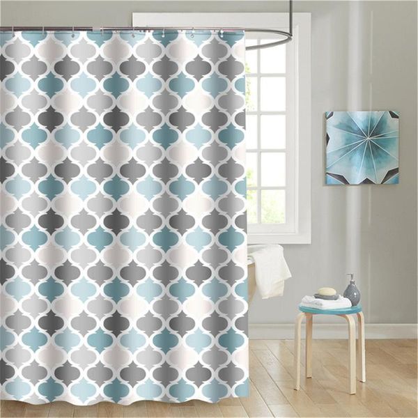 fuwatacchi geometric printed fabric shower curtains bath screen waterproof products bathroom decor with 12 hooks home decoration
fuwatacchi geometric printed fabric shower curtains bath screen waterproof products bathroom decor with 12 hooks home decoration