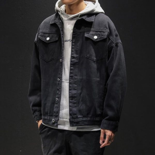 men's vests trendy brand spring and autumn large size korean style loose cargo casual denim jacket coat, Black;white
men's vests trendy brand spring and autumn large size korean style loose cargo casual denim jacket coat, Black;white