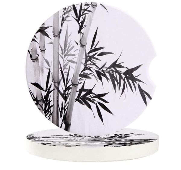 table runner car cup mat ceramics mug set bamboo chinese ink painting design plant teacup pad for home decor accessories
table runner car cup mat ceramics mug set bamboo chinese ink painting design plant teacup pad for home decor accessories