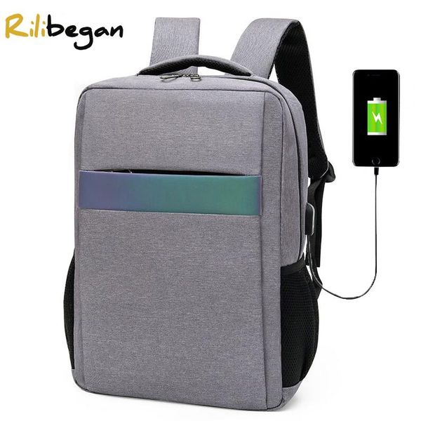 nylon usb charging men backpack reflective stripe business large capacity lapbag
nylon usb charging men backpack reflective stripe business large capacity lapbag