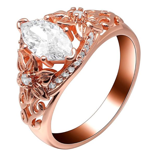 wedding rings hainon fashion hollow shiny clear cz stone rose gold color flower for woman, Slivery;golden
wedding rings hainon fashion hollow shiny clear cz stone rose gold color flower for woman, Slivery;golden