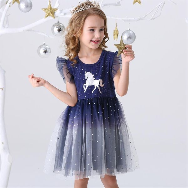 girls clothes summer princess girl dresses flying sleeve kids unicorn party children clothing 3 8y, Red;yellow
girls clothes summer princess girl dresses flying sleeve kids unicorn party children clothing 3 8y, Red;yellow