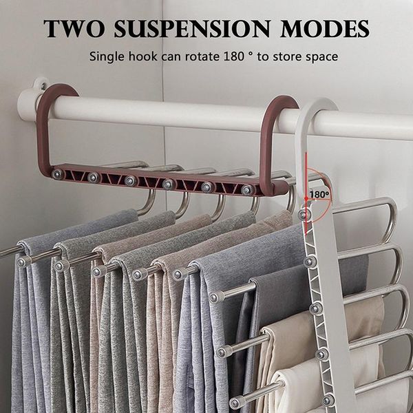 pants hanger multifunctional portable stainless steel for clothes coat storage organization space saving hangers & racks
pants hanger multifunctional portable stainless steel for clothes coat storage organization space saving hangers & racks