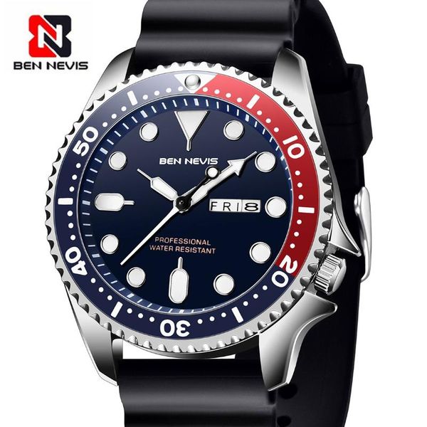 ben nevis men's watches analog quartz watch with date luminous hands military waterproof rubber strap wristwatch for man wristwatches, Slivery;brown
ben nevis men's watches analog quartz watch with date luminous hands military waterproof rubber strap wristwatch for man wristwatches, Slivery;brown