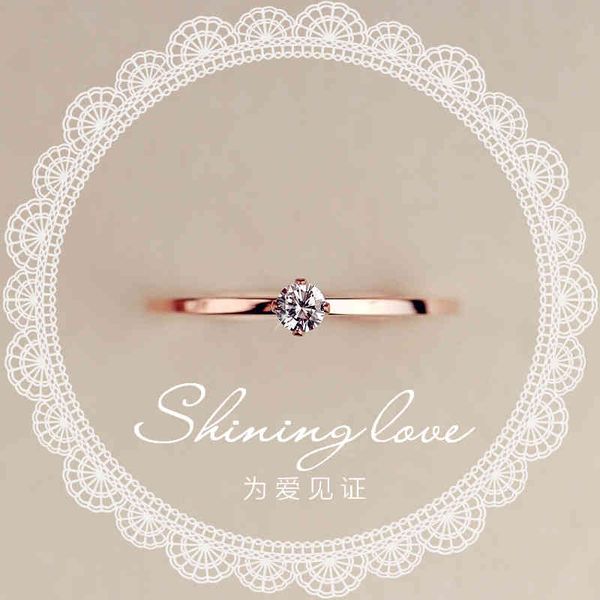 fine jewelry titanuim steel rose gold color ring cz crystal for women couple finger s love wedding size3-9 r101, Silver 
fine jewelry titanuim steel rose gold color ring cz crystal for women couple finger s love wedding size3-9 r101, Silver
