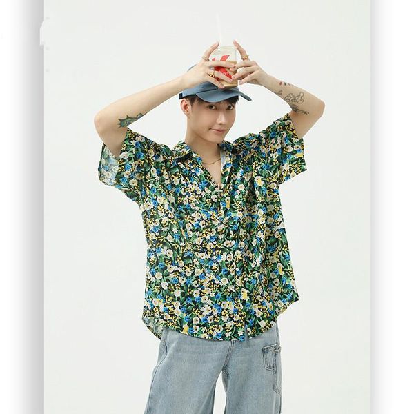 male vintage fashion hip hop thin loose beach shirts men summer flower print casual short sleeve japan korea streetwear men's, White;black
male vintage fashion hip hop thin loose beach shirts men summer flower print casual short sleeve japan korea streetwear men's, White;black