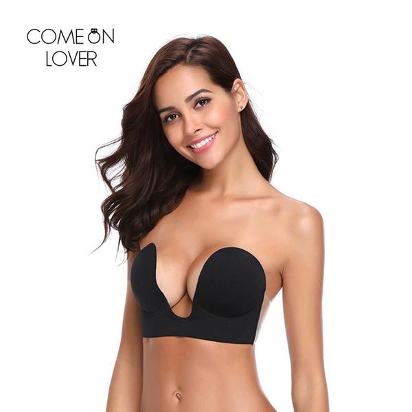 bras comeonlover lift up bra black khaki strapless wireless breathable push bralette be029, Red;black
bras comeonlover lift up bra black khaki strapless wireless breathable push bralette be029, Red;black