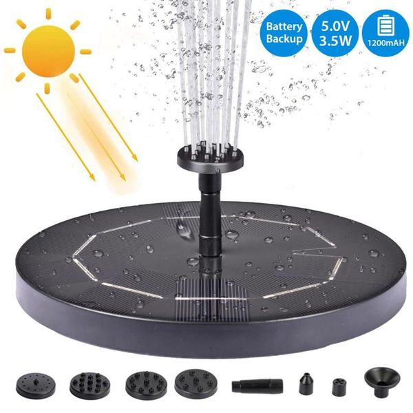 watering equipments solar fountain pump floating panel water kit with rechargeable battery for outdoor garden pond swimming pool
watering equipments solar fountain pump floating panel water kit with rechargeable battery for outdoor garden pond swimming pool