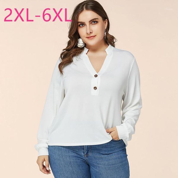 spring autumn plus size for women large blouse loose casual long sleeve white v neck short shirt 4xl 5xl 6xl women's blouses & shirts
spring autumn plus size for women large blouse loose casual long sleeve white v neck short shirt 4xl 5xl 6xl women's blouses & shirts
