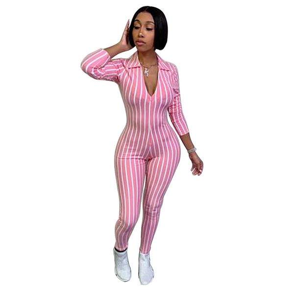 tenue femme deep v-neck long sleeve skinny pencil jumpsuits ladies fashion striped slim bodysuits mono deportivo mujer 210414, Black;white
tenue femme deep v-neck long sleeve skinny pencil jumpsuits ladies fashion striped slim bodysuits mono deportivo mujer 210414, Black;white