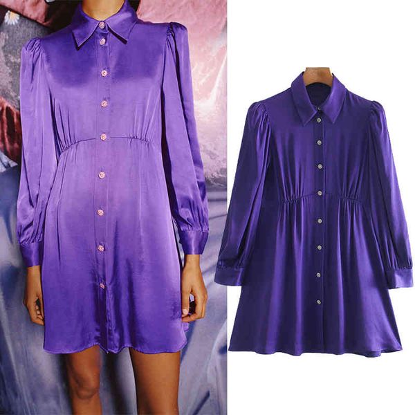 rompers silk texture shirt style collar long female thin chic party dress, Black;white
rompers silk texture shirt style collar long female thin chic party dress, Black;white