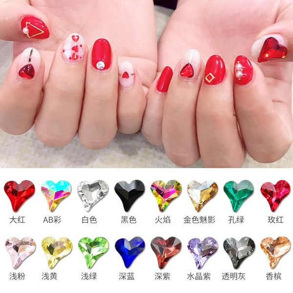 nail art decorations 50pcs diamond love heart color japanese peach jewelry rhinestone 8x9mm, Silver;gold
nail art decorations 50pcs diamond love heart color japanese peach jewelry rhinestone 8x9mm, Silver;gold