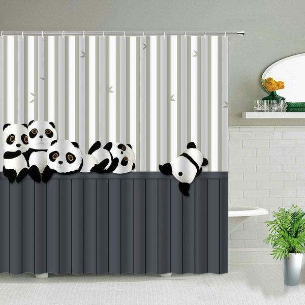 shower curtains creative cute cartoon panda curtain windproof bathroom decoration home
shower curtains creative cute cartoon panda curtain windproof bathroom decoration home