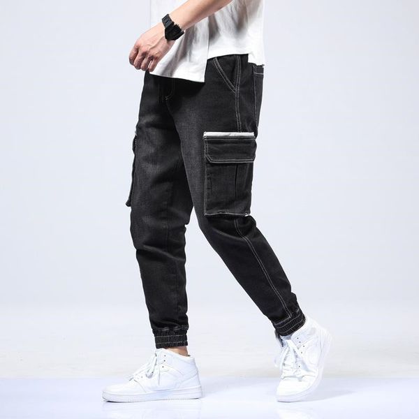 men's mens multi pocket harlan pants fashion trend loose letter print drawstring trousers designer male plus size casual jeans clothing, Blue
men's mens multi pocket harlan pants fashion trend loose letter print drawstring trousers designer male plus size casual jeans clothing, Blue