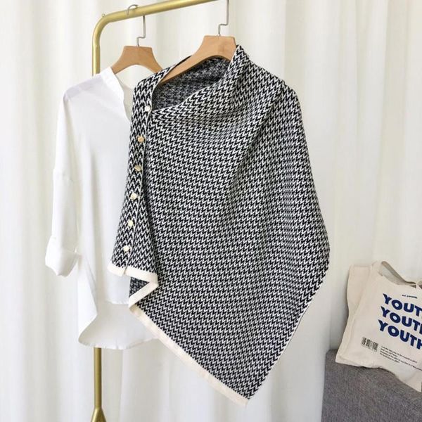 berets women's scarf button striped shawl dual-use warmth cashmere autumn ladies imitation winter thickened and x7b6, Blue;gray
berets women's scarf button striped shawl dual-use warmth cashmere autumn ladies imitation winter thickened and x7b6, Blue;gray