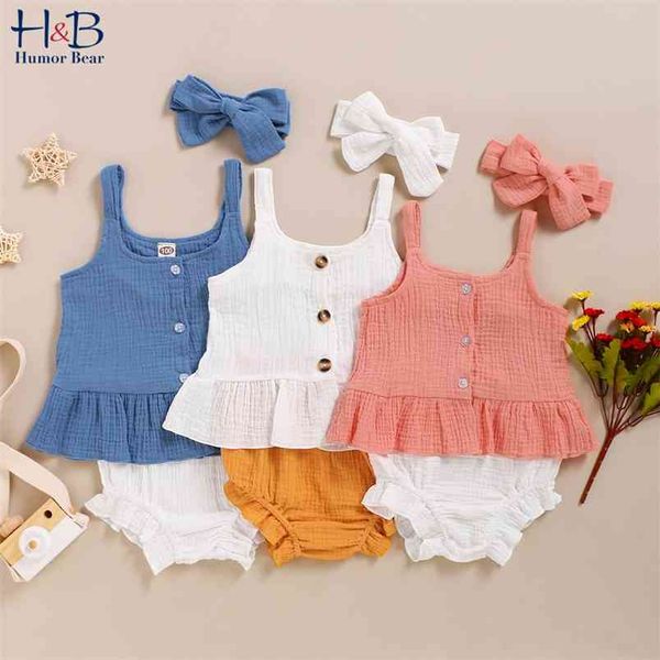 born baby girl clothes summer sleeveless ribbed romper +pp short 2pcs outfitstoddler 210611, White
born baby girl clothes summer sleeveless ribbed romper +pp short 2pcs outfitstoddler 210611, White