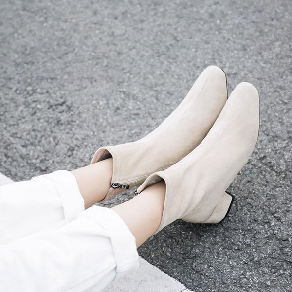 boots oversized 13 women shoes ankle for ladies side zipper suede round head, Black
boots oversized 13 women shoes ankle for ladies side zipper suede round head, Black