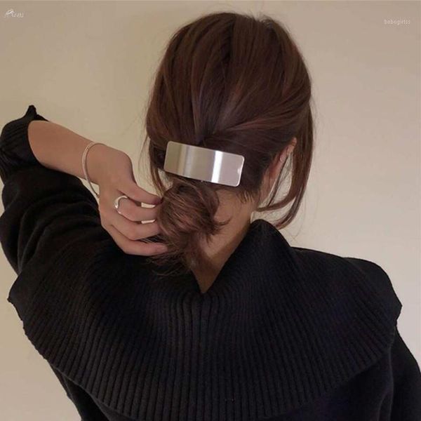 2021 korea vintage metal geometric hollow oval rectangle gold silver color hair clips for women jewelry hairpins1
2021 korea vintage metal geometric hollow oval rectangle gold silver color hair clips for women jewelry hairpins1