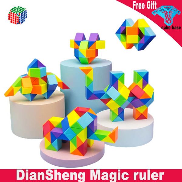 DianSheng Magic ruler 24 36 48 60 72 Segments Magic Cubes Diy Elastic Changed Popular Twist Transformable Kid Puzzle Toy
DianSheng Magic ruler 24 36 48 60 72 Segments Magic Cubes Diy Elastic Changed Popular Twist Transformable Kid Puzzle Toy