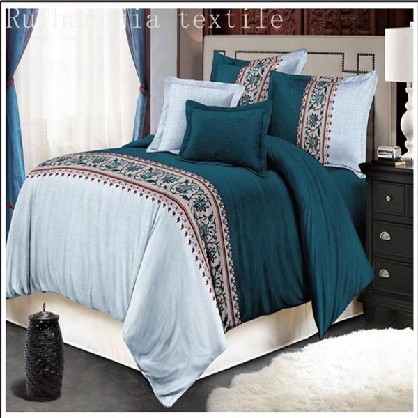 bedding set multiple colour quilt cover pillowcase without bed sheet luxury printed duvet bedclothes 2/3pcs sets
bedding set multiple colour quilt cover pillowcase without bed sheet luxury printed duvet bedclothes 2/3pcs sets