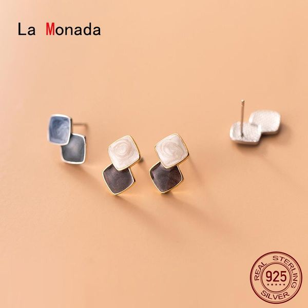 la monada blooming contrast geometry minimalist women earrings silver 925 stud fine jewelry for, Golden;silver
la monada blooming contrast geometry minimalist women earrings silver 925 stud fine jewelry for, Golden;silver