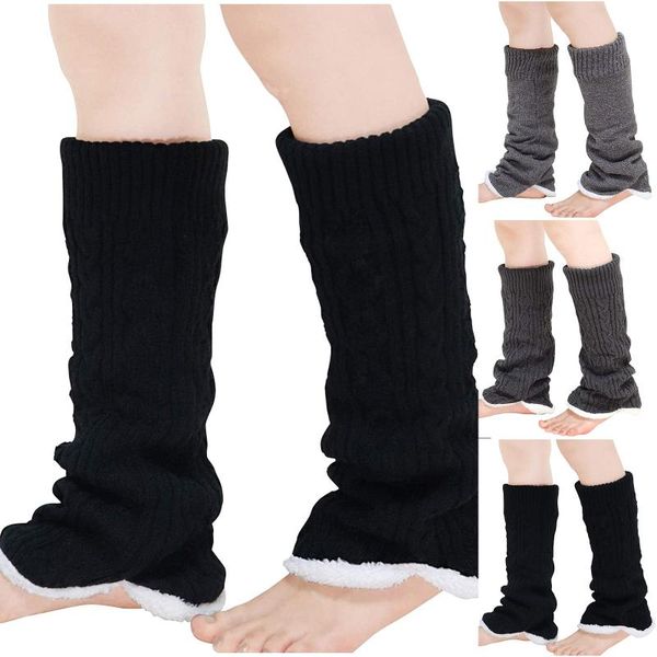 socks & hosiery women winter long warm leg cover thick cold proof knit solid warmers knee high crochet boot cuffs beenwarmers, Black;white
socks & hosiery women winter long warm leg cover thick cold proof knit solid warmers knee high crochet boot cuffs beenwarmers, Black;white