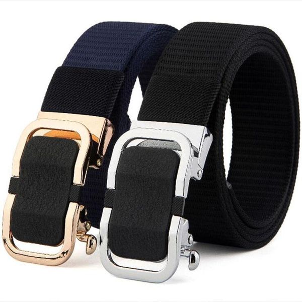 belts fashion canvas belt automatic metal buckle for men and women tactical designer woman jeans waistband, Black;brown
belts fashion canvas belt automatic metal buckle for men and women tactical designer woman jeans waistband, Black;brown