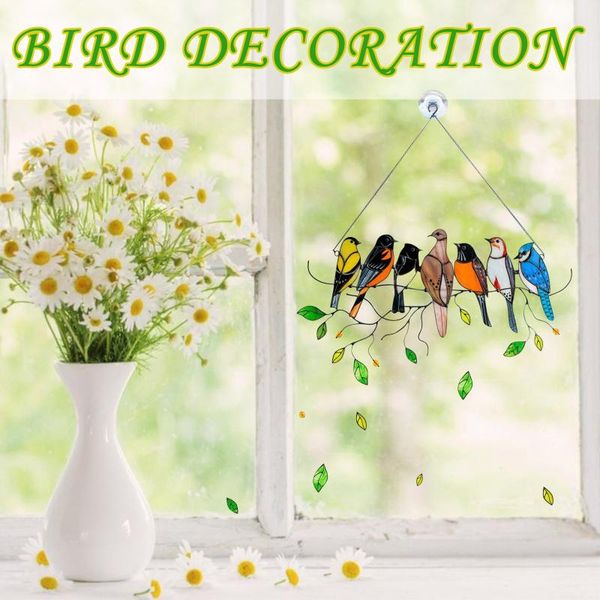multicolor birds on a wire high suncatcher window panel, bird series ornaments home decor accessories decors salon casa #33 curtain & drapes
multicolor birds on a wire high suncatcher window panel, bird series ornaments home decor accessories decors salon casa #33 curtain & drapes