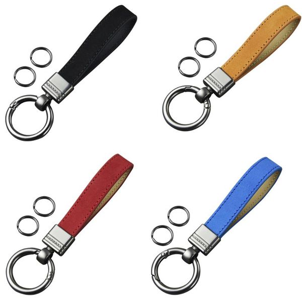 keychains luxury genuine leather solid color leder lanyard women car key ring fashion accessory keyrings gifts, Silver
keychains luxury genuine leather solid color leder lanyard women car key ring fashion accessory keyrings gifts, Silver