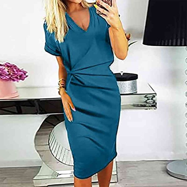 40 solid color elegant womens dresses casual formal summer short sleeve office lady, Black;gray
40 solid color elegant womens dresses casual formal summer short sleeve office lady, Black;gray