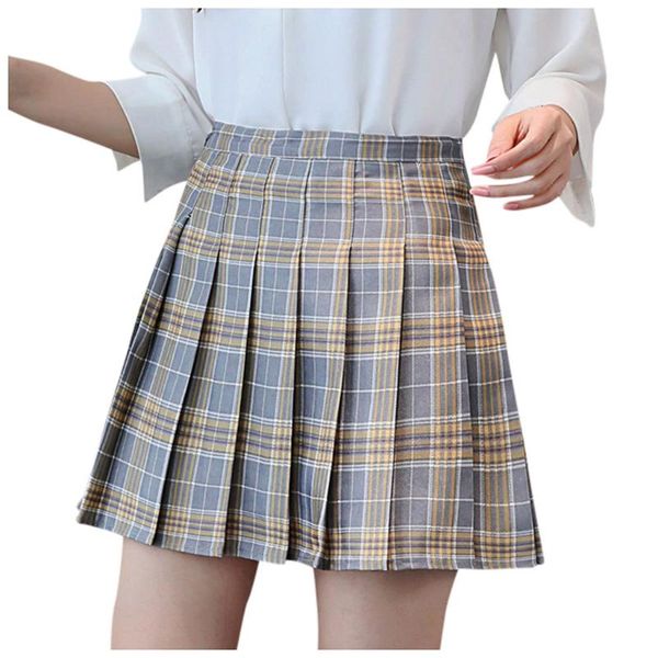 skirts plaid summer women skirt 2021 high waist stitching student pleated cute sweet girls dance mini falda #yl10, Black
skirts plaid summer women skirt 2021 high waist stitching student pleated cute sweet girls dance mini falda #yl10, Black