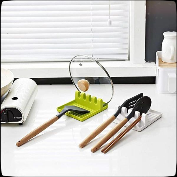 hooks & rails kitchen accessories heat resistant silicone spoon rest ladle utensil holder organizer rack storage cooking tool
hooks & rails kitchen accessories heat resistant silicone spoon rest ladle utensil holder organizer rack storage cooking tool