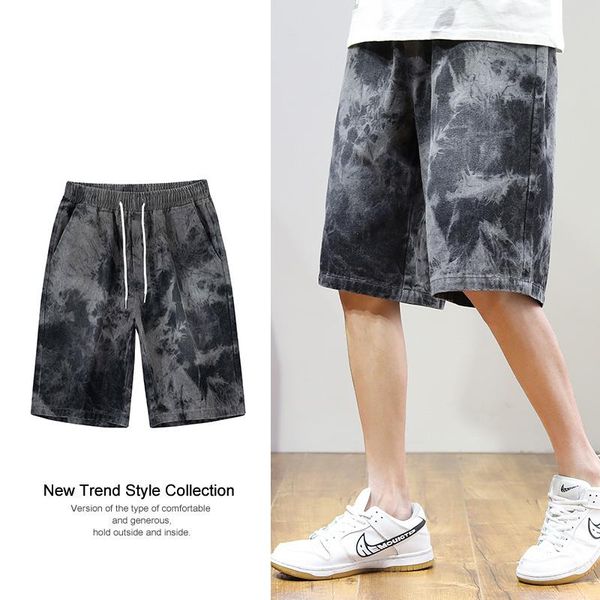 brand cotton loose jeans shorts men 2021 summer fashion streetwear korean hip hop harajuku men's black denim wide, White;black
brand cotton loose jeans shorts men 2021 summer fashion streetwear korean hip hop harajuku men's black denim wide, White;black