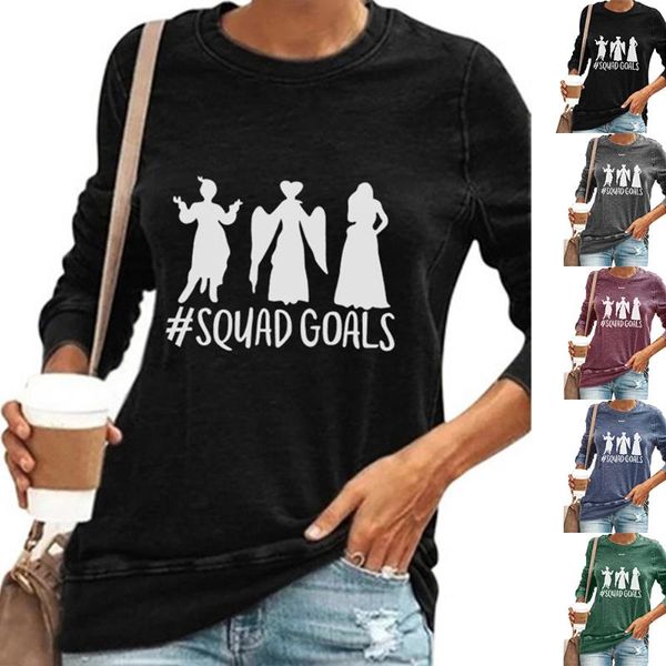 women's t-shirt women autumn winter halloween long sleeve printed t shirt casual fashion female clothes o-neck tees, White
women's t-shirt women autumn winter halloween long sleeve printed t shirt casual fashion female clothes o-neck tees, White